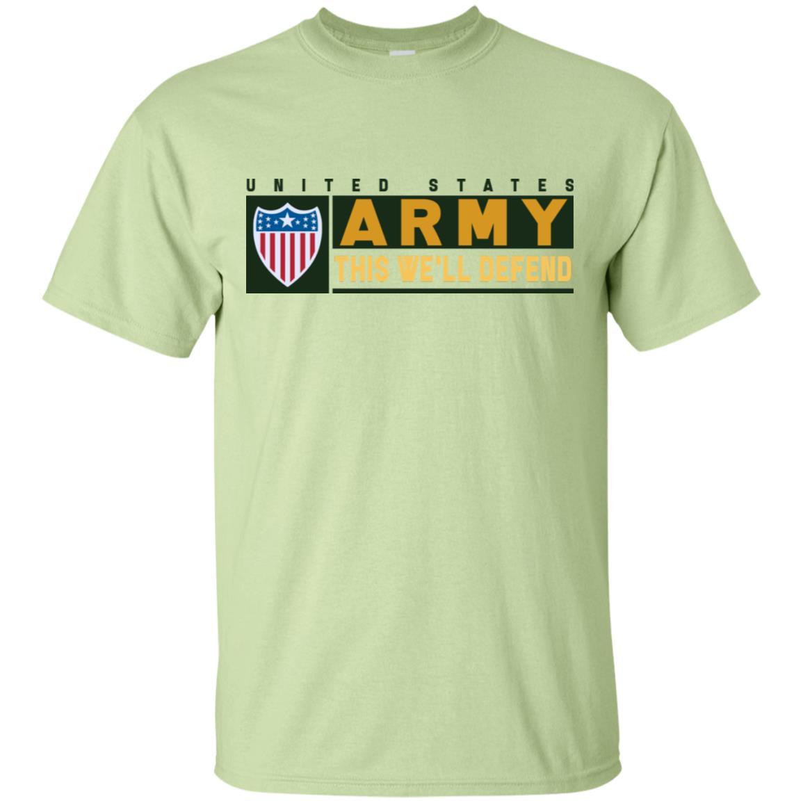 US Army Adjutant General- This We'll Defend T-Shirt On Front For Men-TShirt-Army-Veterans Nation