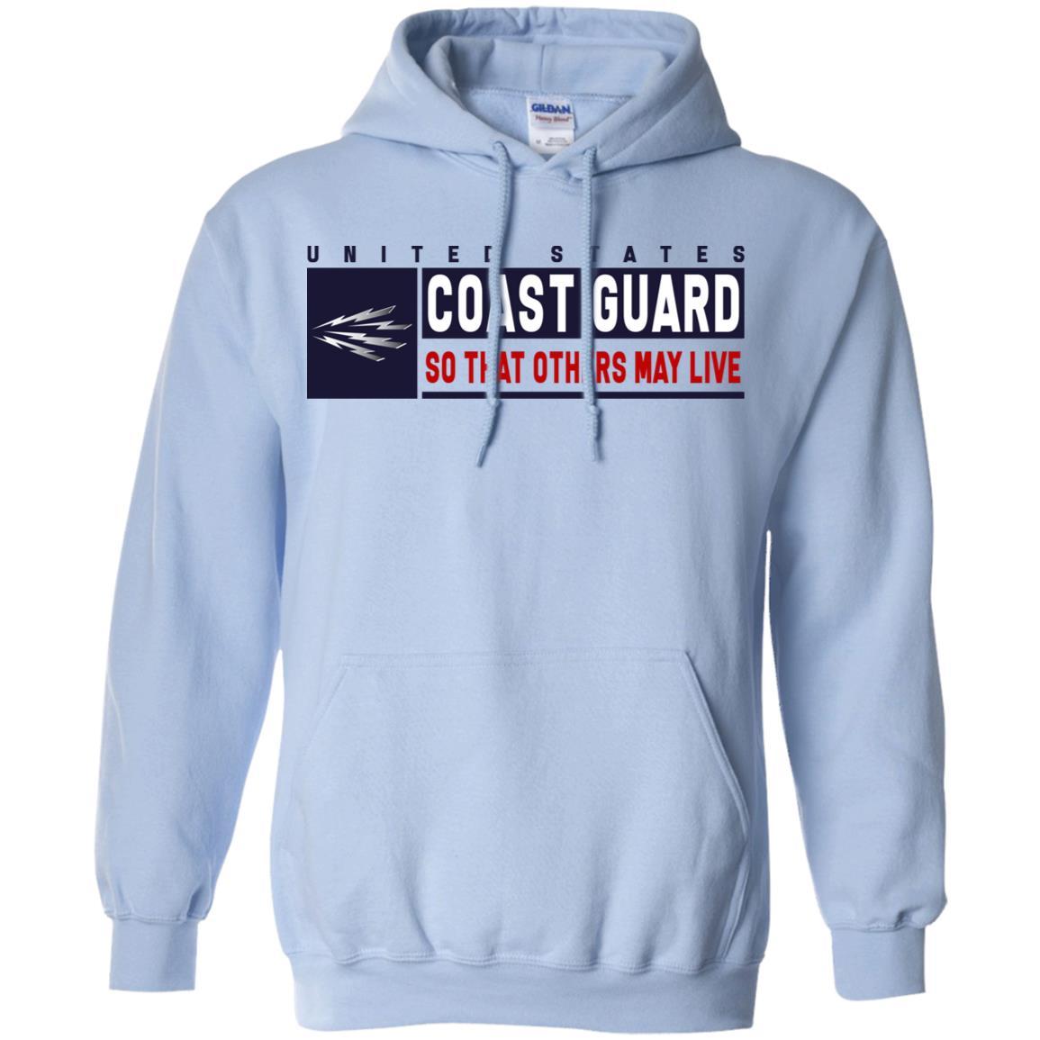 US Coast Guard Telecommunications Specialist TC Logo- So that others may live Long Sleeve - Pullover Hoodie-TShirt-USCG-Veterans Nation