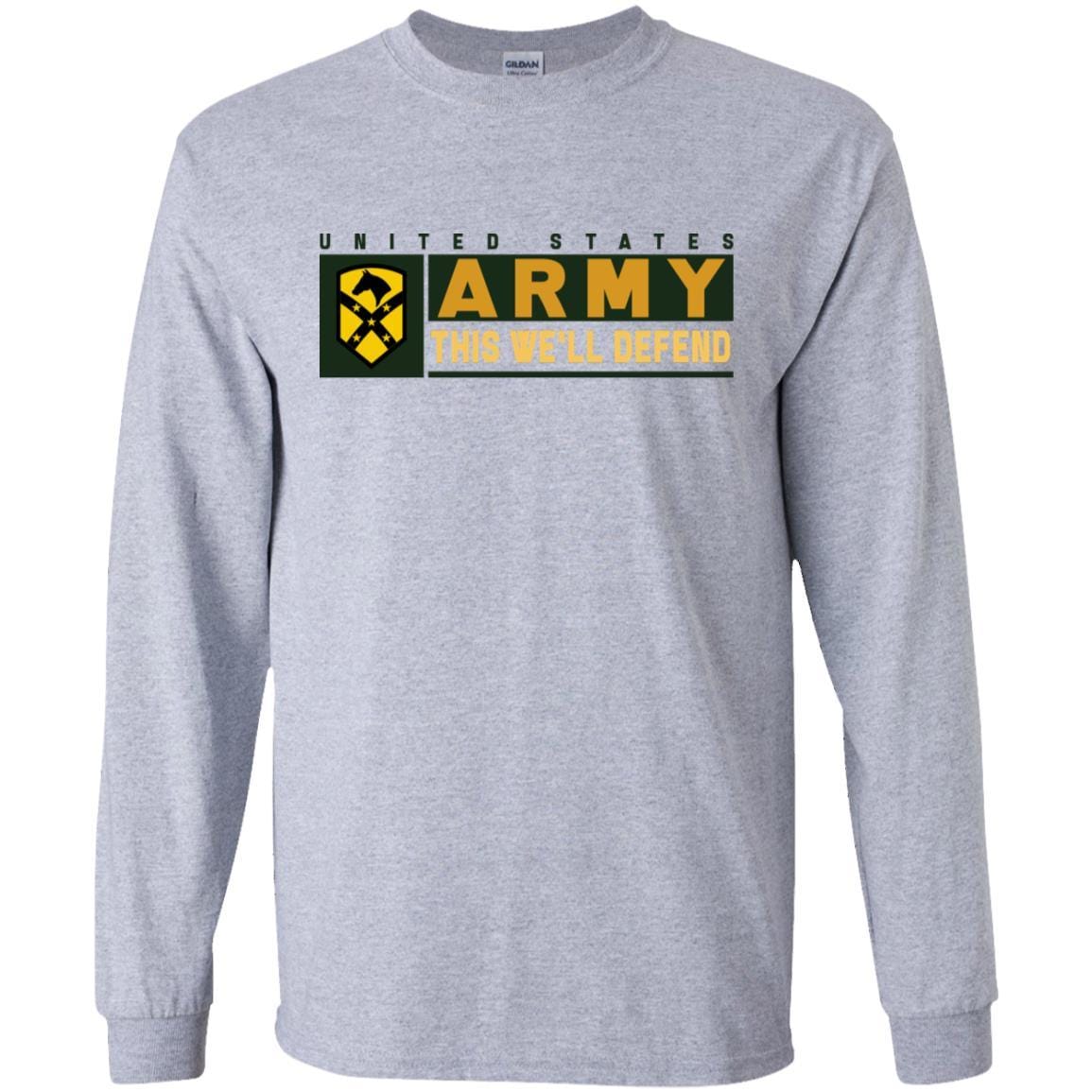 US Army 15TH SUSTAINMENT BRIGADE- This We'll Defend T-Shirt On Front For Men-TShirt-Army-Veterans Nation