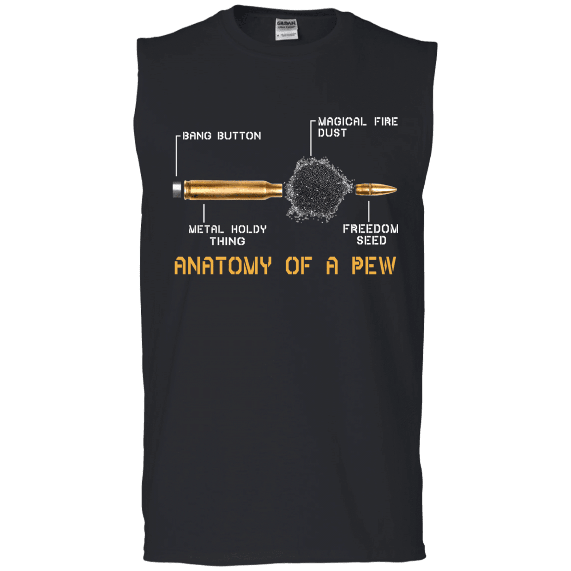 Military T-Shirt "ANATOMY OF A PEW"-TShirt-General-Veterans Nation