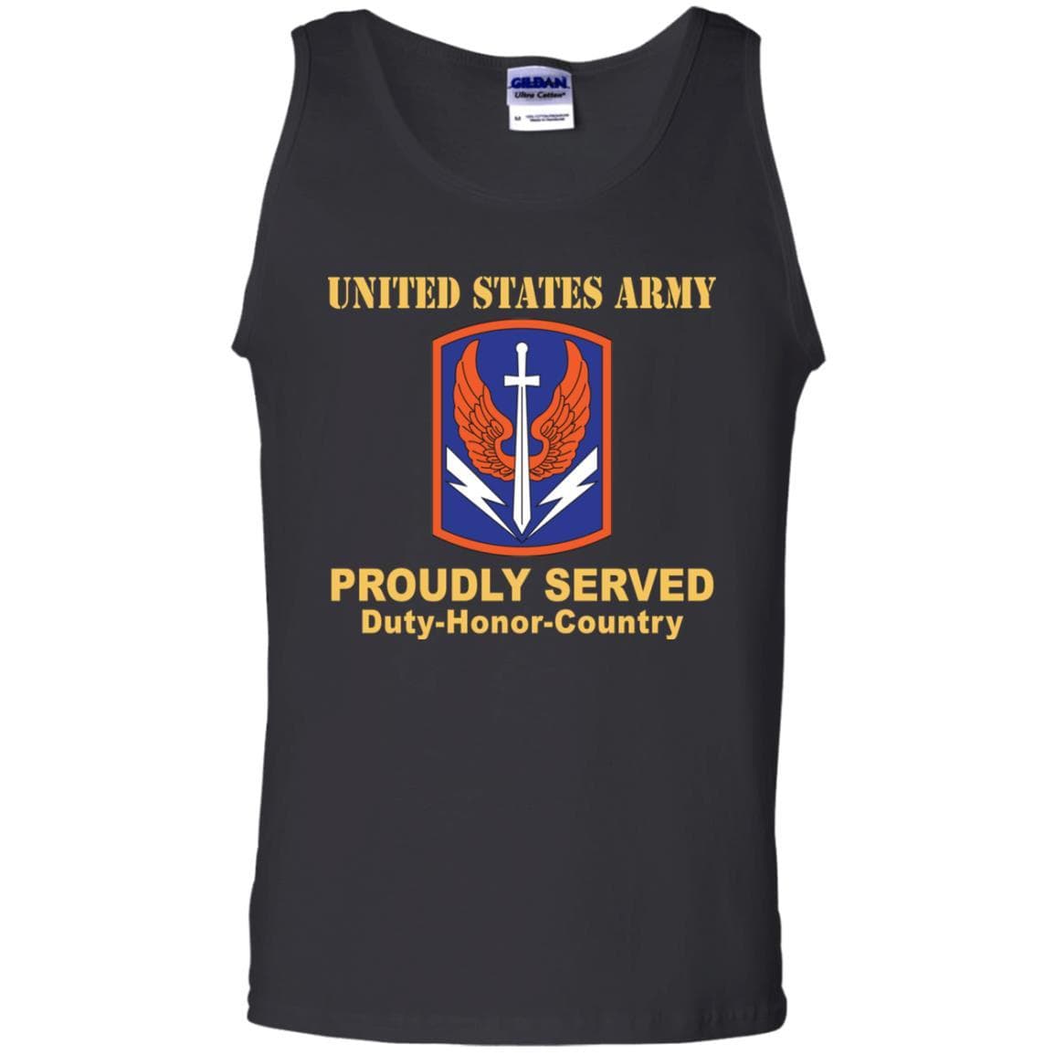 US ARMY 449TH THEATER AVIATION BRIGADE- Proudly Served T-Shirt On Front For Men-TShirt-Army-Veterans Nation