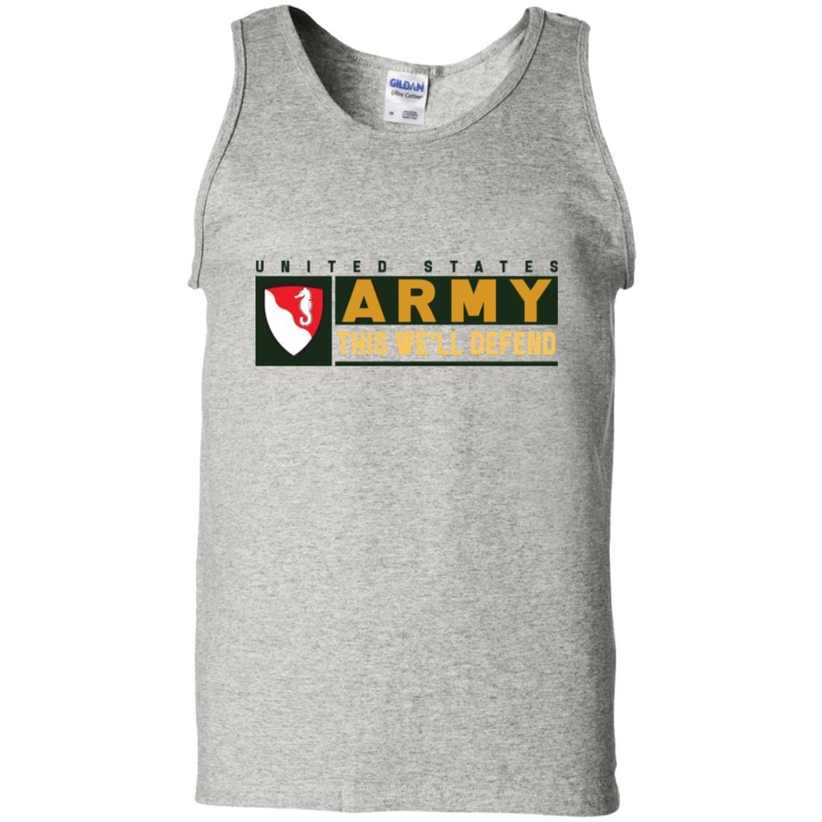 US Army 36TH ENGINEER BRIGADE- This We'll Defend T-Shirt On Front For Men-TShirt-Army-Veterans Nation