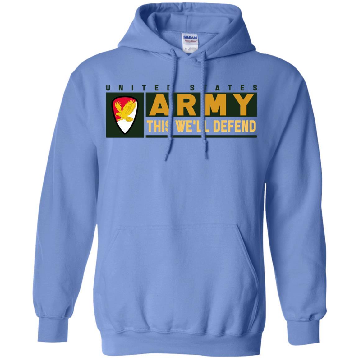 US Army 21ST CAVALRY BRIGADE- This We'll Defend T-Shirt On Front For Men-TShirt-Army-Veterans Nation
