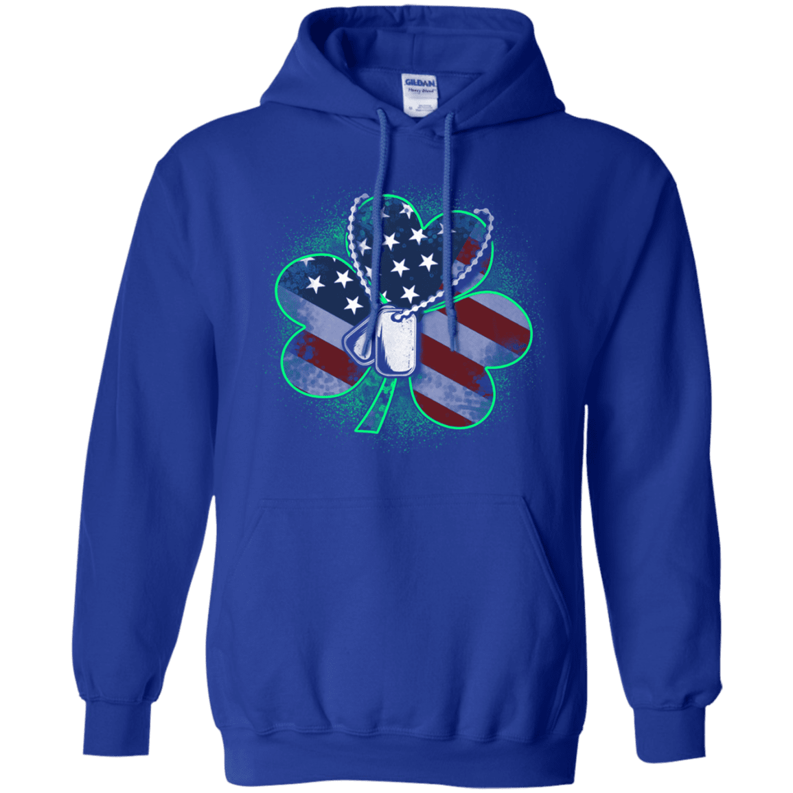 Military T-Shirt "THE LUCKY PATRICK DAY VETERAN"-TShirt-General-Veterans Nation