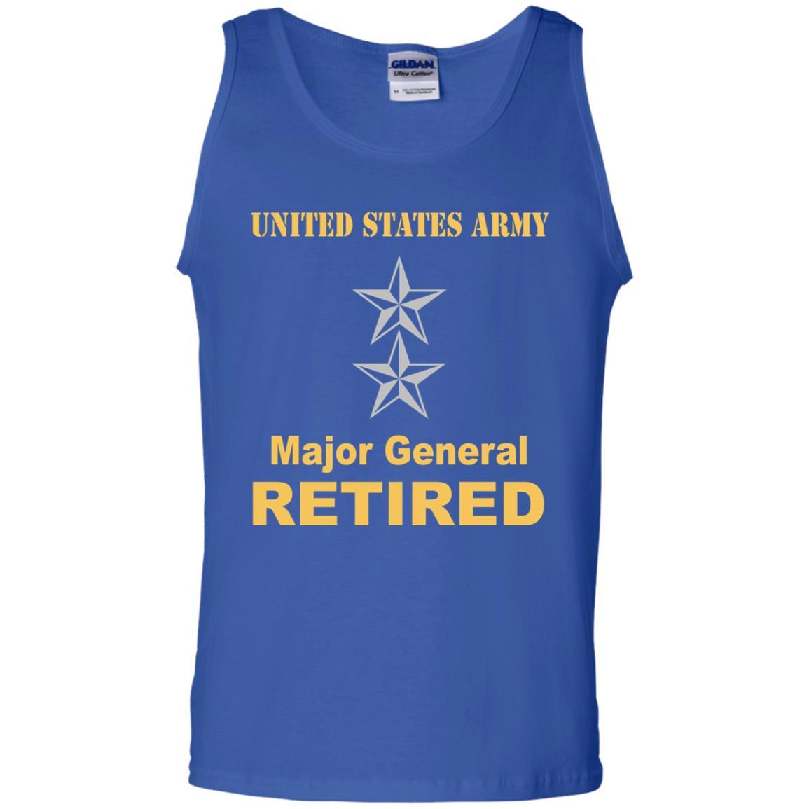 US Army O-8 Major General O8 MG General Officer Retired Men T Shirt On Front-TShirt-Army-Veterans Nation
