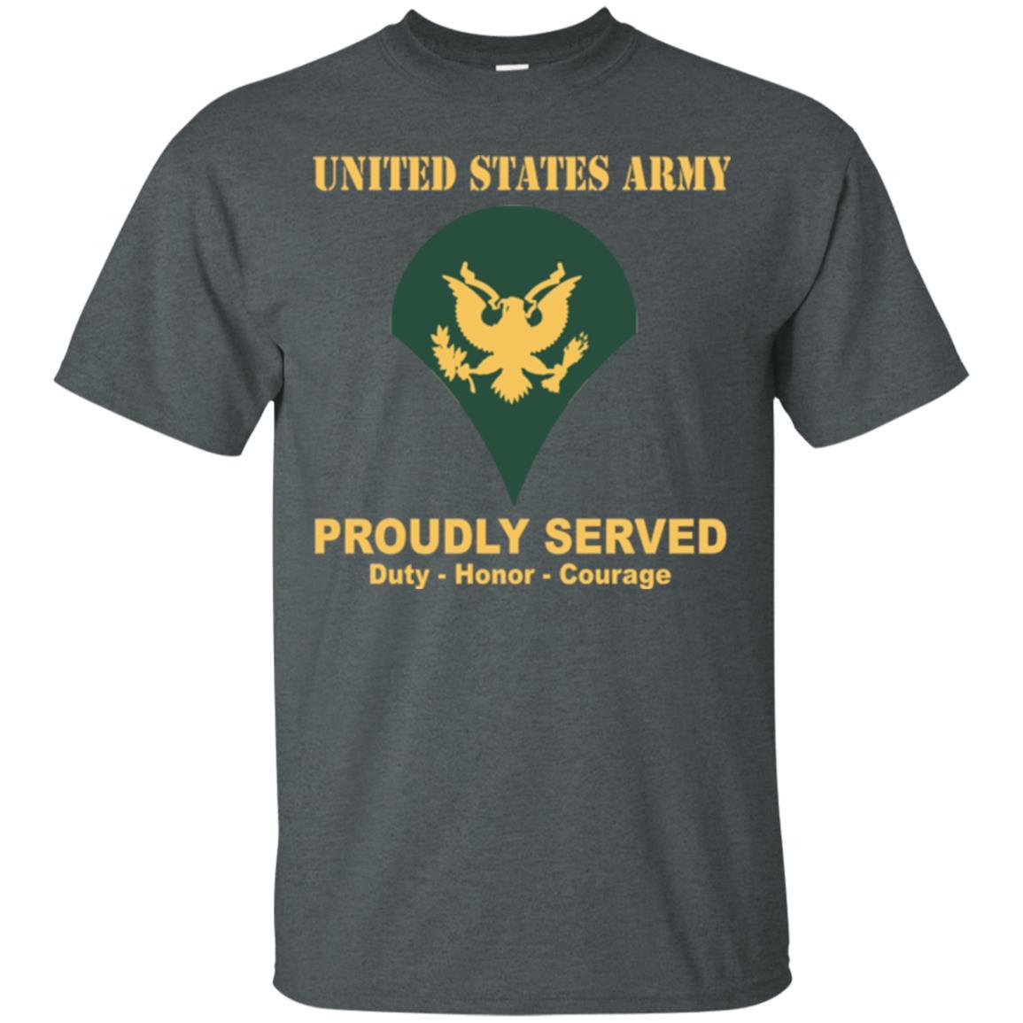 US Army E-4 SPC E4 Specialist Ranks Men Front Shirt US Army Rank-TShirt-Army-Veterans Nation