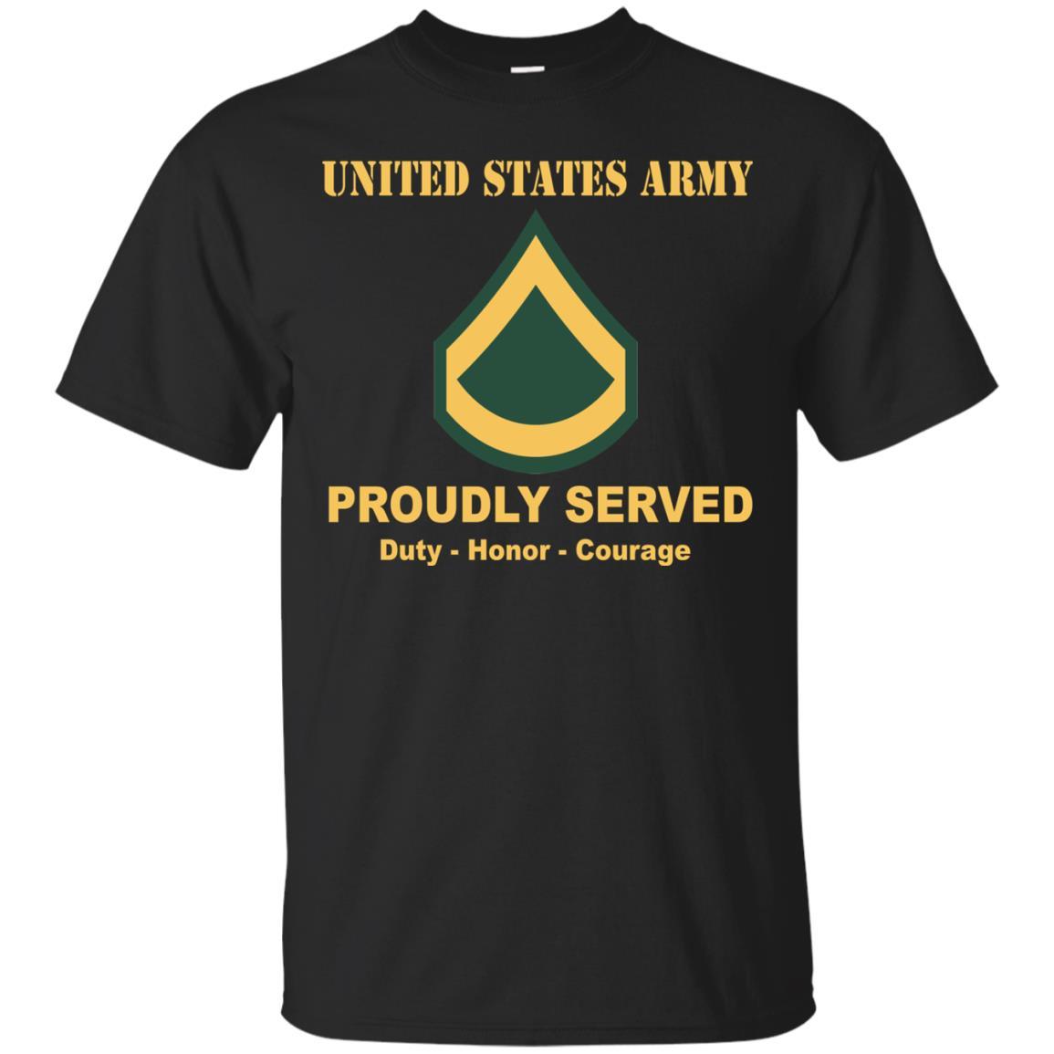 Army E-3 PFC E3 Private First Class Ranks Men Front Shirt US Army Rank-TShirt-Army-Veterans Nation