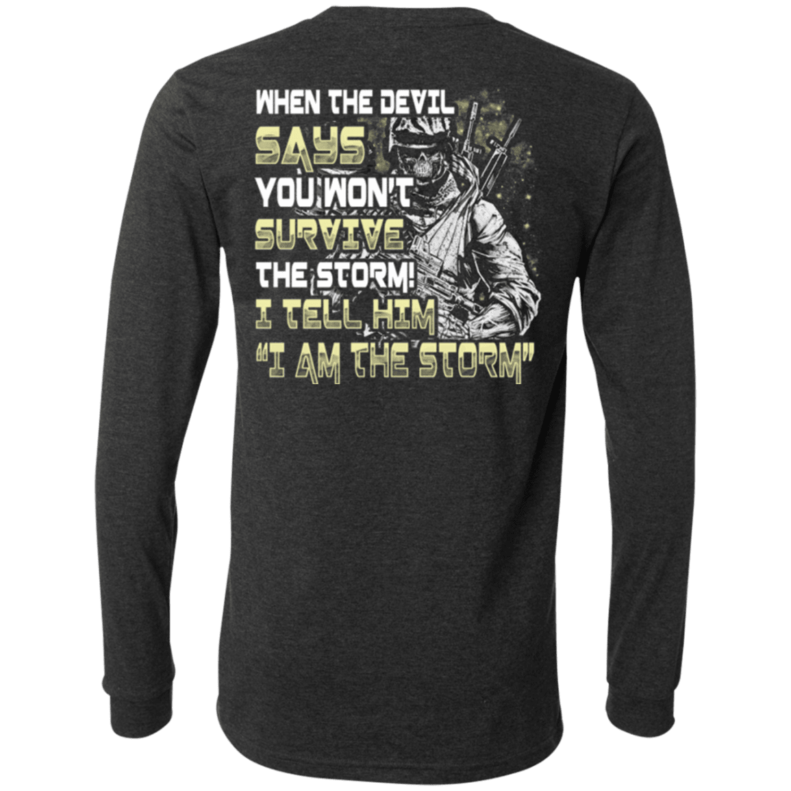 Military T-Shirt "Veteran - I Am The Storm"-TShirt-General-Veterans Nation