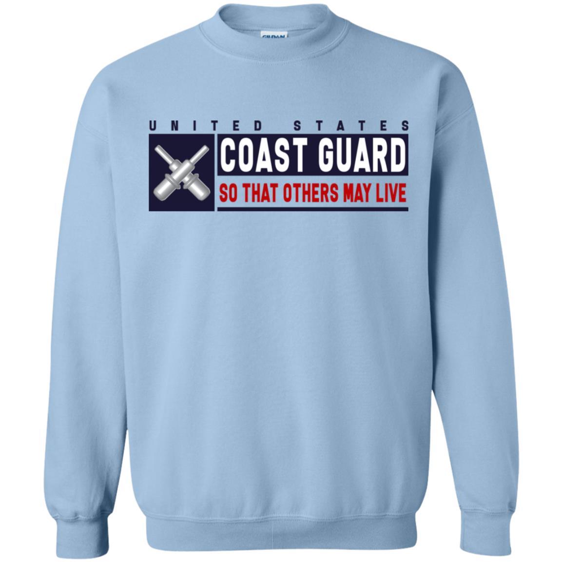 US Coast Guard Gunner's Mate GM Logo- So that others may live Long Sleeve - Pullover Hoodie-TShirt-USCG-Veterans Nation