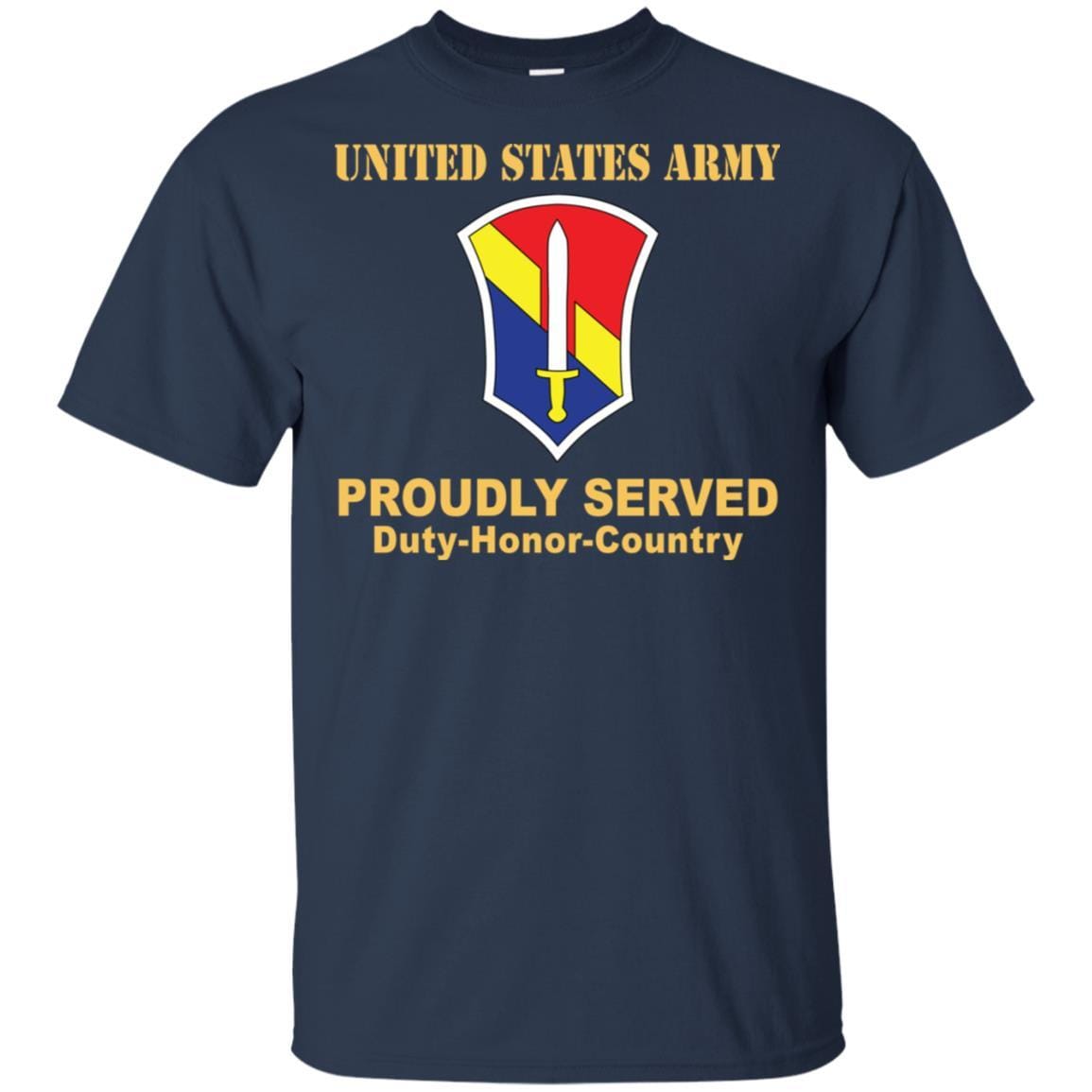 US ARMY 1 FIELD FORCE, VIETNAM- Proudly Served T-Shirt On Front For Men-TShirt-Army-Veterans Nation
