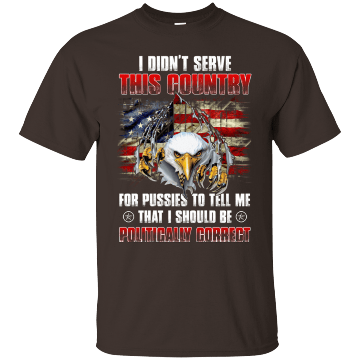 Military T-Shirt "I DIDN'T SERVE THIS COUNTRY"-TShirt-General-Veterans Nation