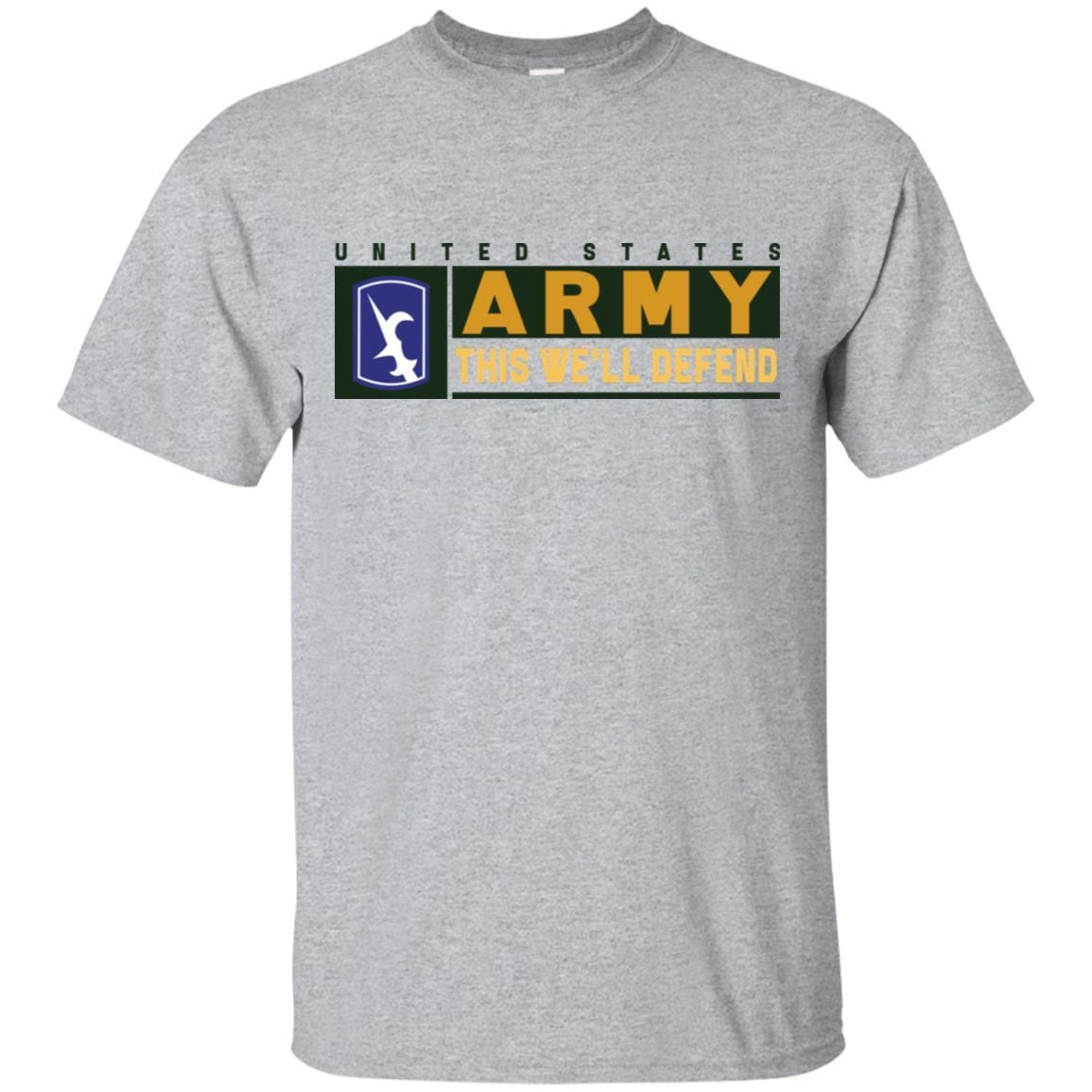 US Army 67TH BATTLEFIELD SURVEILLANCE BRIGADE- This We'll Defend T-Shirt On Front For Men-TShirt-Army-Veterans Nation