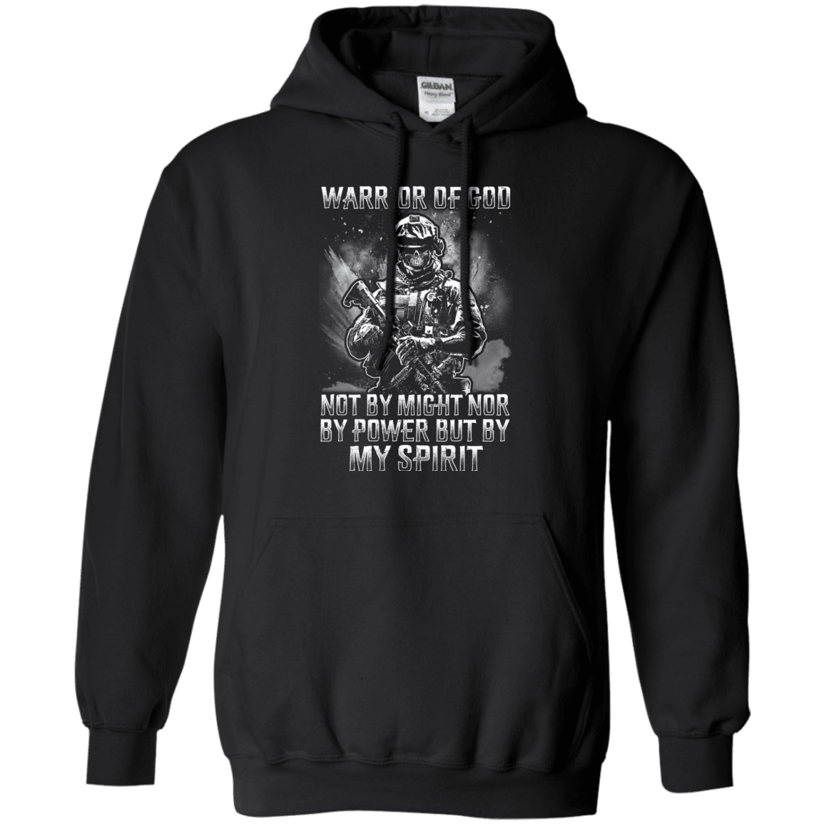 Military T-Shirt "Warrior Of God"-TShirt-General-Veterans Nation