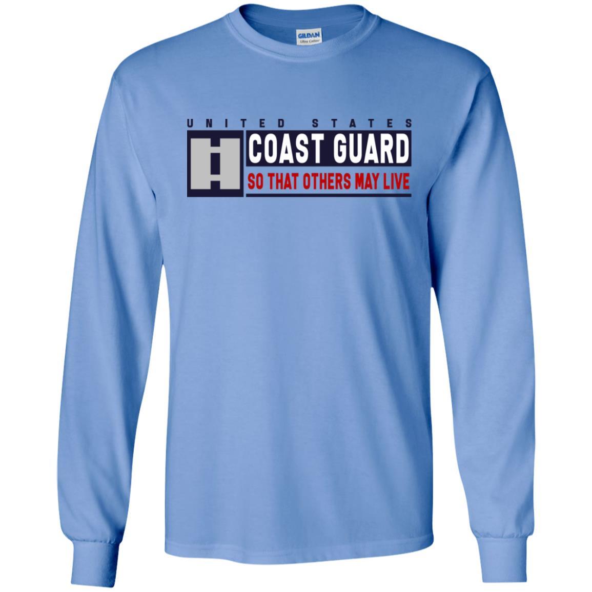 US Coast Guard O-3 Lieutenant O3 LT Junior So That Others May Live Long Sleeve - Pullover Hoodie-TShirt-USCG-Veterans Nation