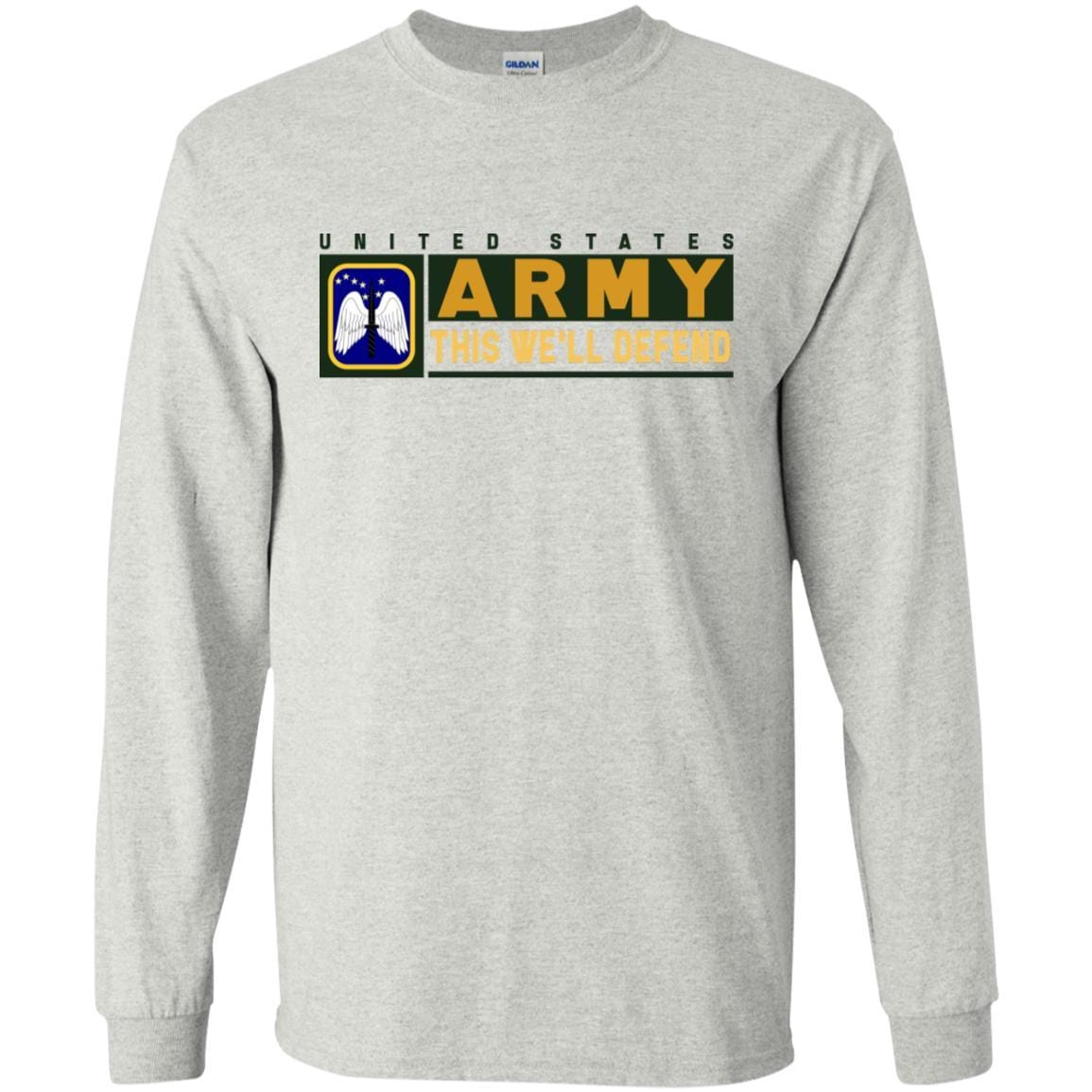 US Army 16TH AVIATION BRIGADE- This We'll Defend T-Shirt On Front For Men-TShirt-Army-Veterans Nation