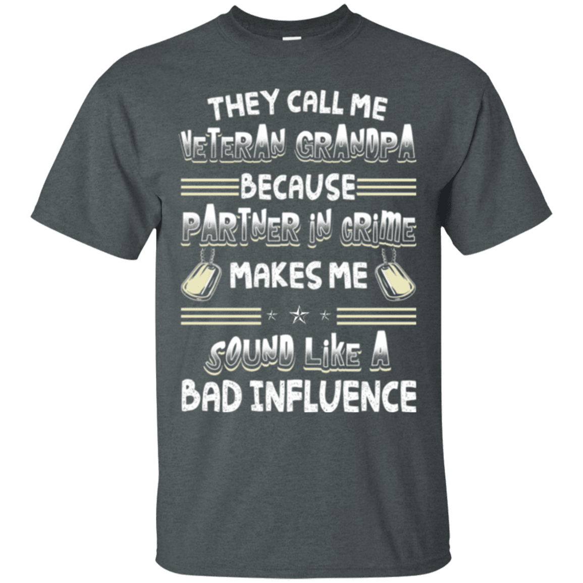 Military T-Shirt "Veteran Grandpa"-TShirt-General-Veterans Nation