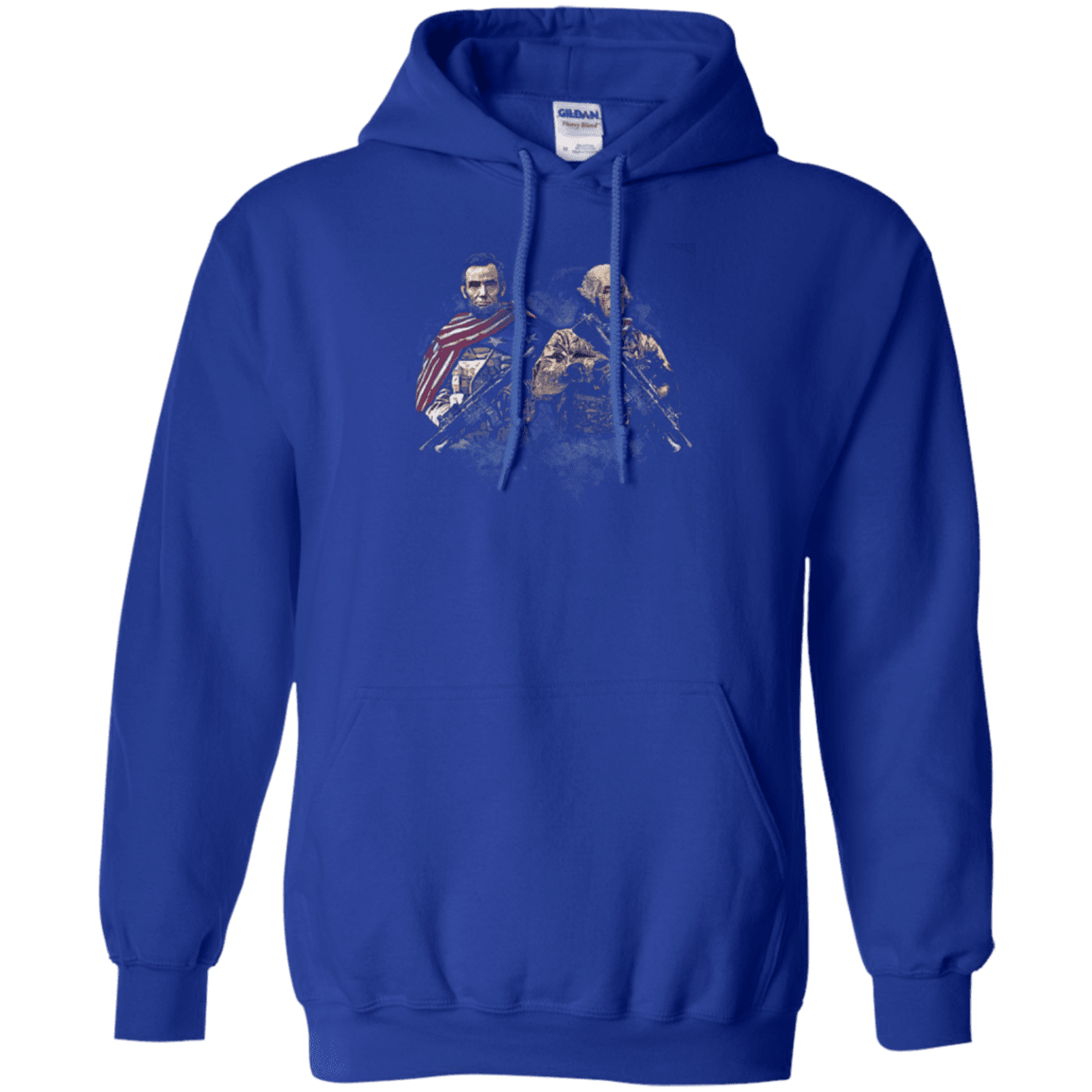 Military T-Shirt "Lincol - Washington Soldier Presidents"-TShirt-General-Veterans Nation