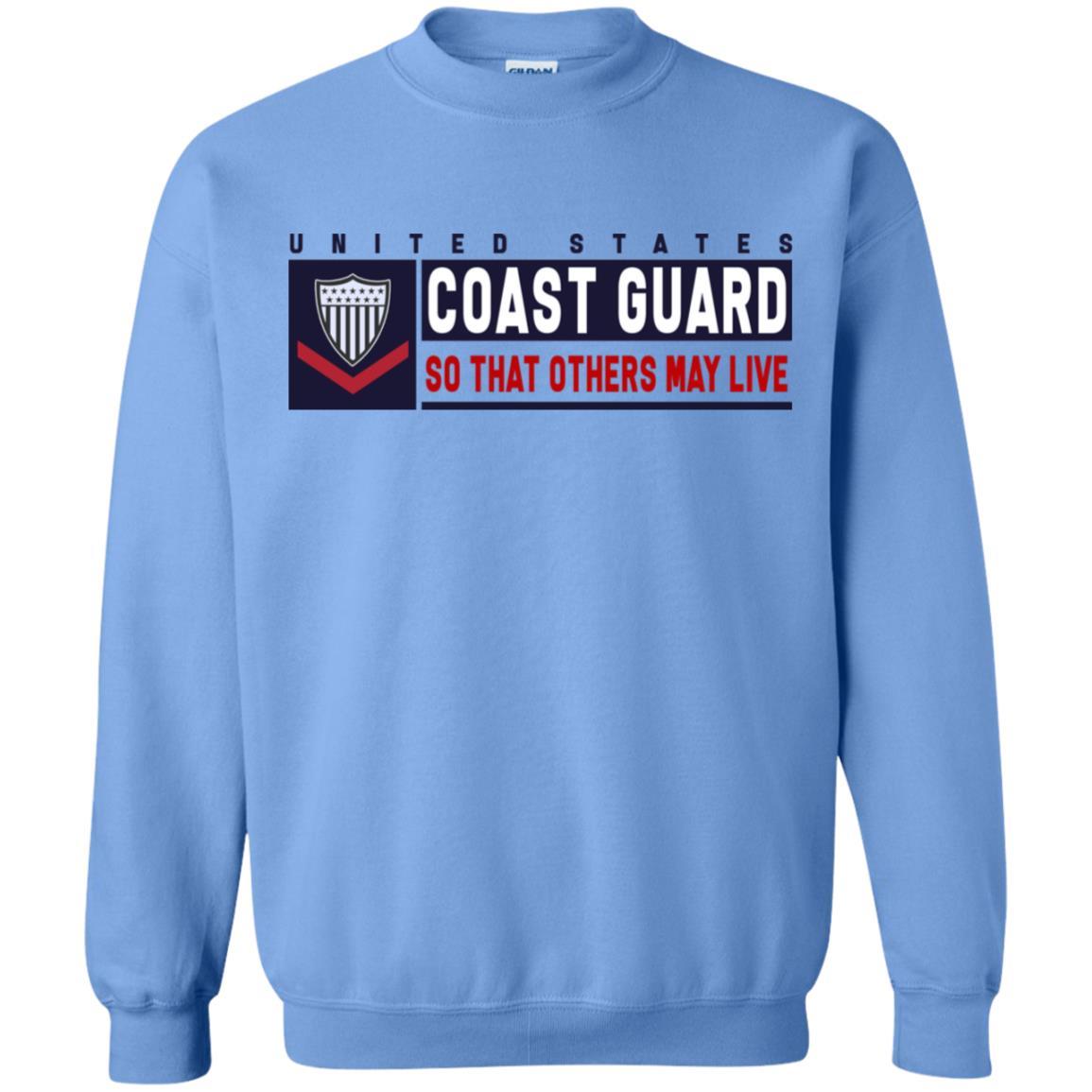 US Coast Guard E-4 Petty Officer Third Class E4 PO3 So That Others May Live Long Sleeve - Pullover Hoodie-TShirt-USCG-Veterans Nation