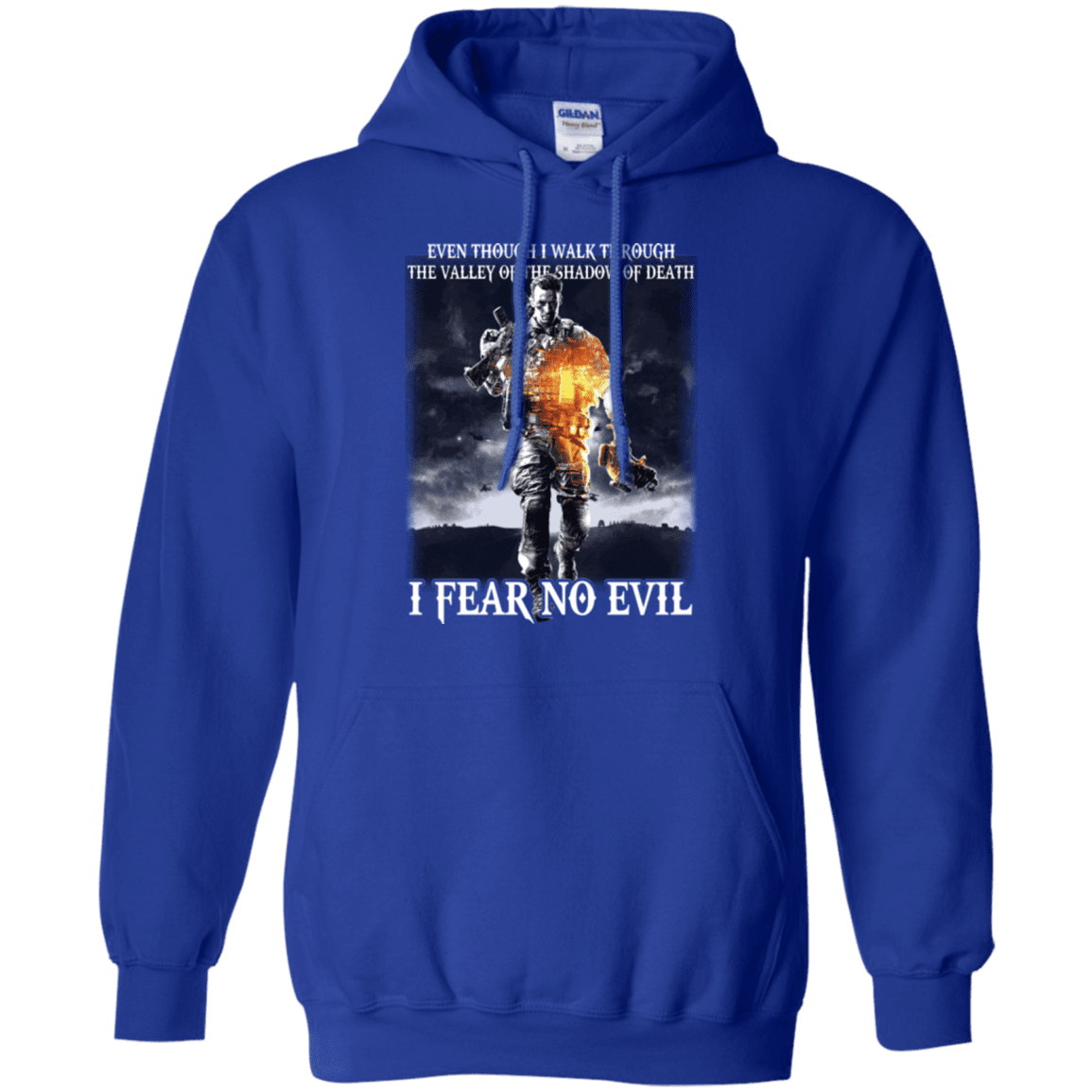 Military T-Shirt "I FEAR NO EVIL"-TShirt-General-Veterans Nation