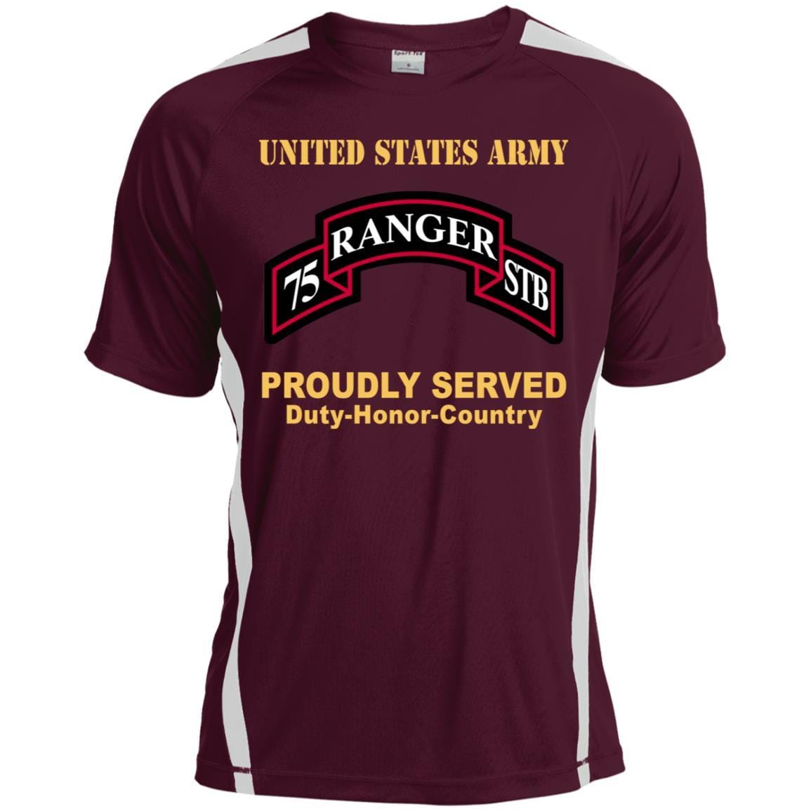 US ARMY 75TH RANGER REGIMENT SPECIALITY TROOPS BATTALION - Proudly Served T-Shirt On Front For Men-TShirt-Army-Veterans Nation