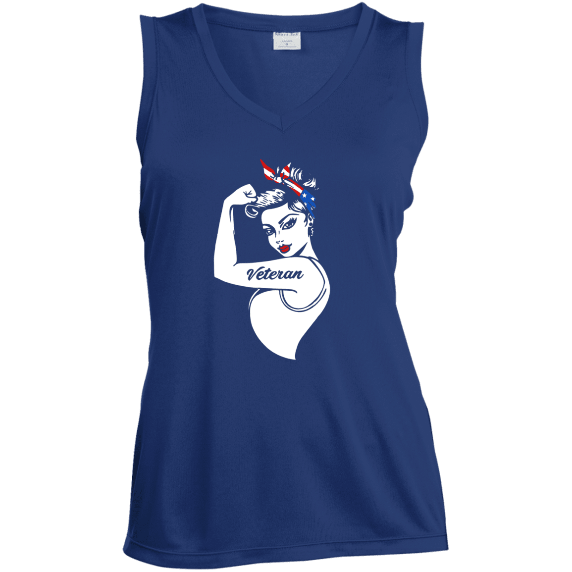 Military T-Shirt "Veteran Girl We Can Do It Women" Front-TShirt-General-Veterans Nation