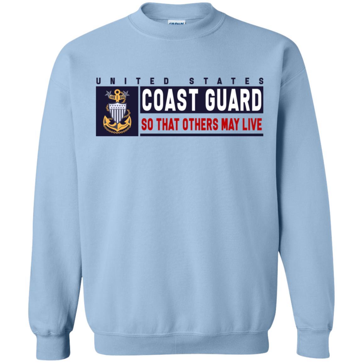 US Coast Guard E-9 So That Others May Live Long Sleeve - Pullover Hoodie-TShirt-USCG-Veterans Nation