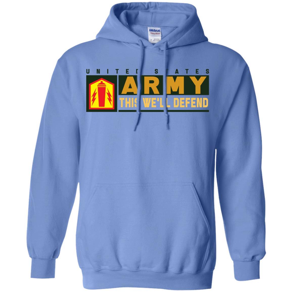US Army 41 FIRES BRIGADE- This We'll Defend T-Shirt On Front For Men-TShirt-Army-Veterans Nation