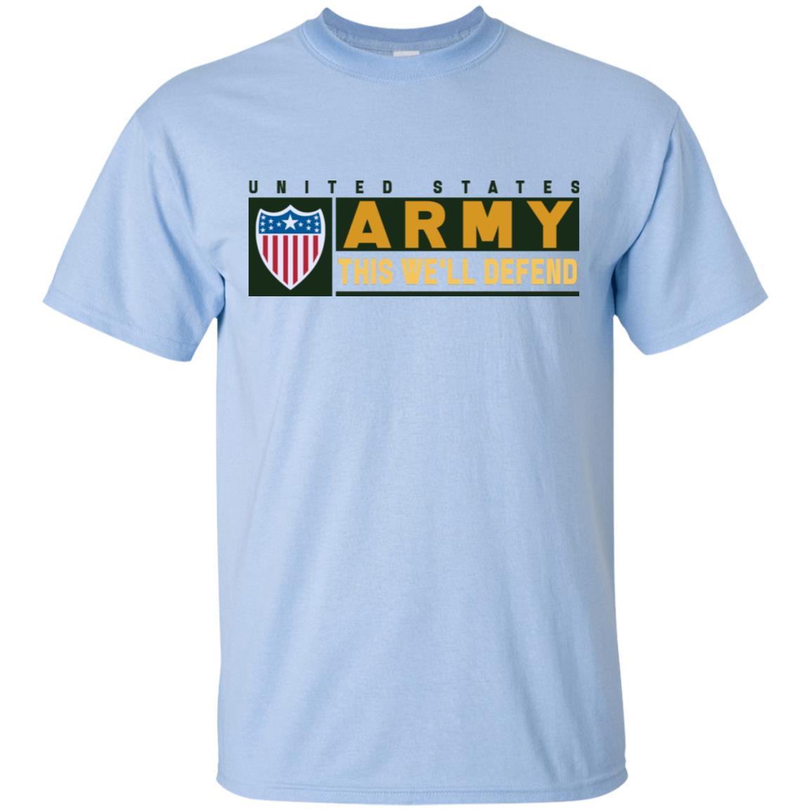 US Army Adjutant General- This We'll Defend T-Shirt On Front For Men-TShirt-Army-Veterans Nation