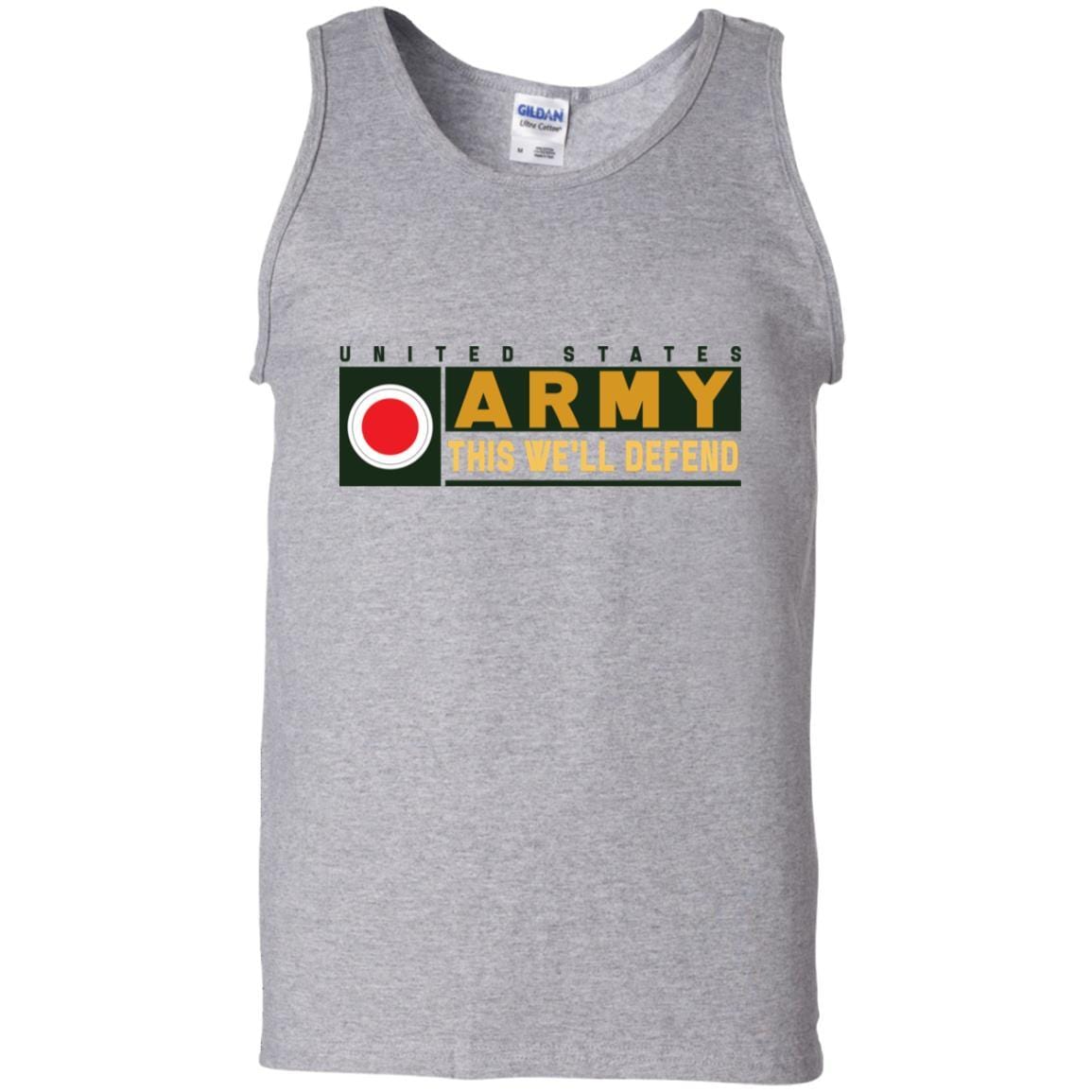 US Army 37TH INFANTRY BRIGADE COMBAT TEAM- This We'll Defend T-Shirt On Front For Men-TShirt-Army-Veterans Nation