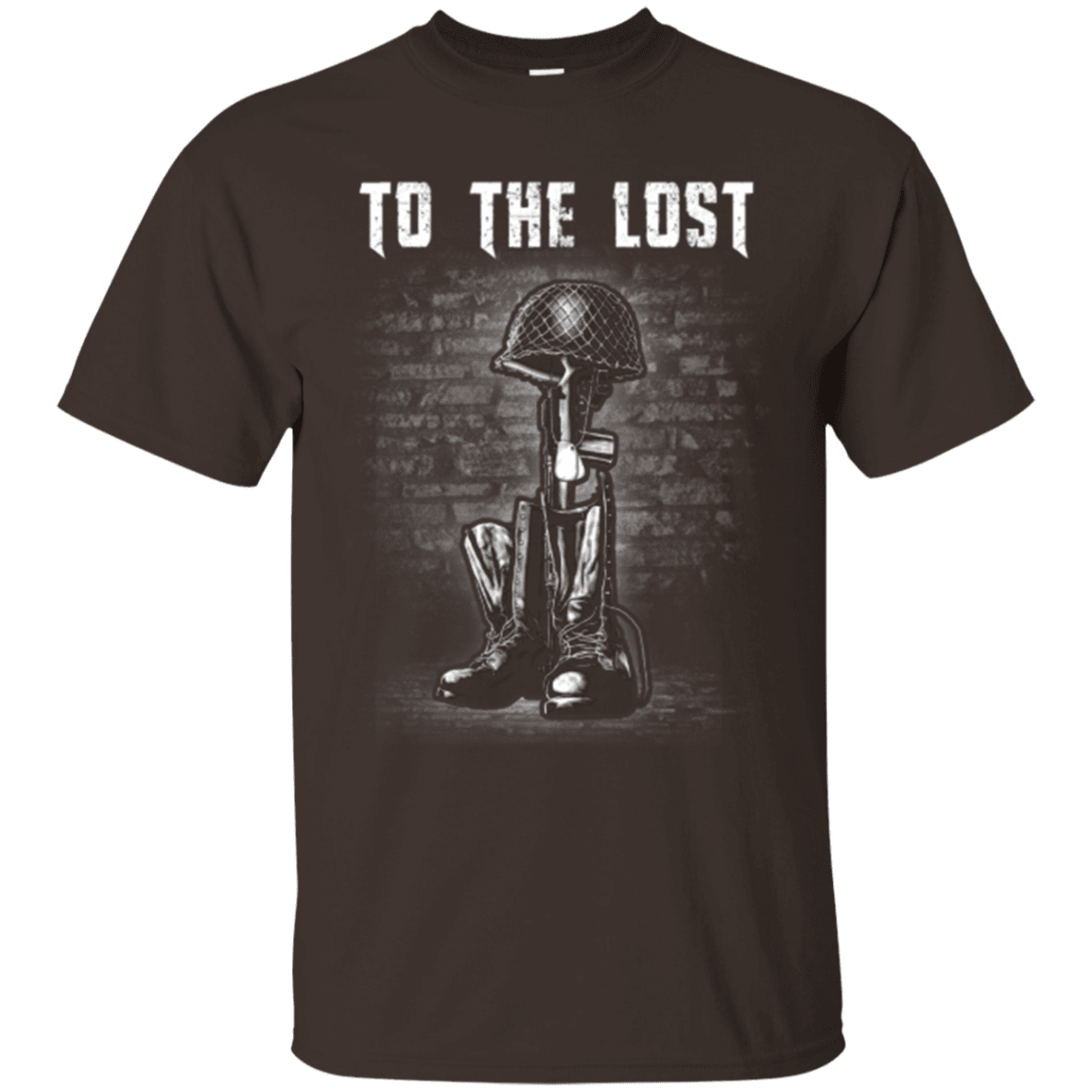 Military T-Shirt "To The Lost - Veteran"-TShirt-General-Veterans Nation