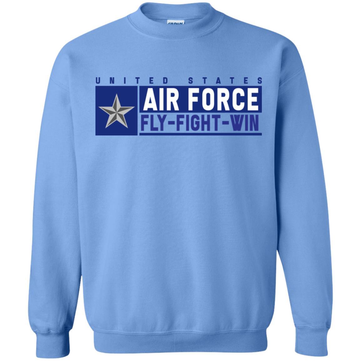 US Air Force O-7 Brigadier General Brig Fly - Fight - Win Long Sleeve - Pullover Hoodie-TShirt-USAF-Veterans Nation