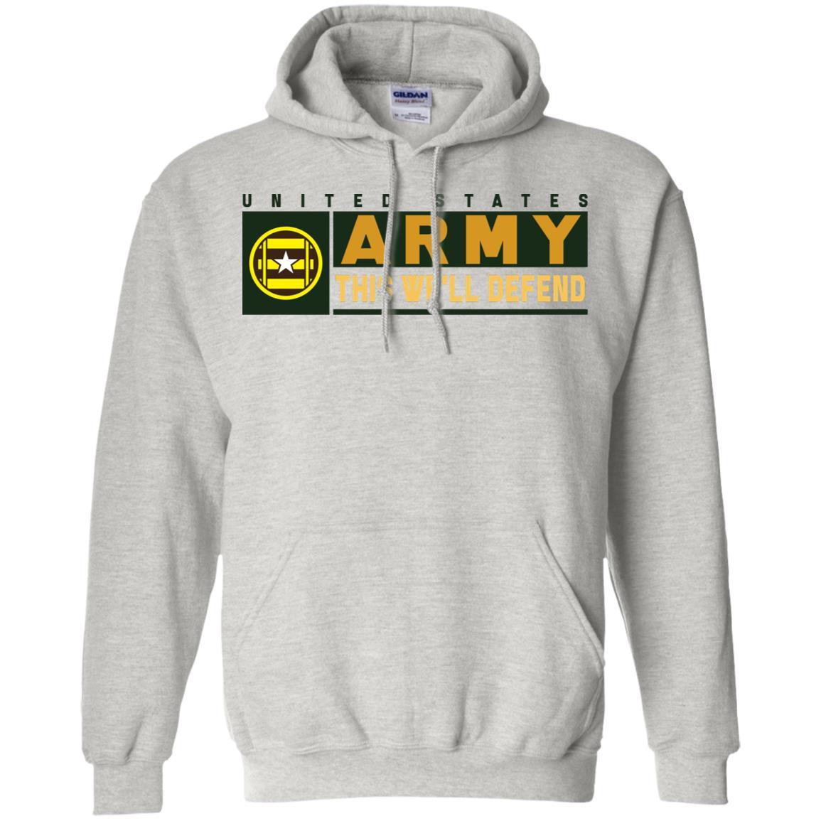 US Army 3RD TRANSPORTATION BRIGADE- This We'll Defend T-Shirt On Front For Men-TShirt-Army-Veterans Nation