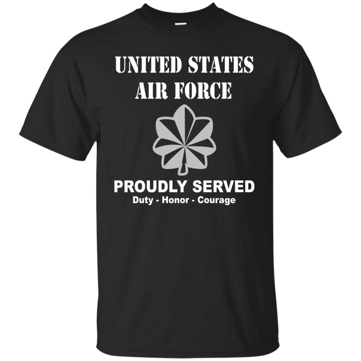 US Air Force O-5 Lieutenant Colonel Lt Co O5 Field Officer Ranks Men Front T Shirt For Air Force-TShirt-USAF-Veterans Nation