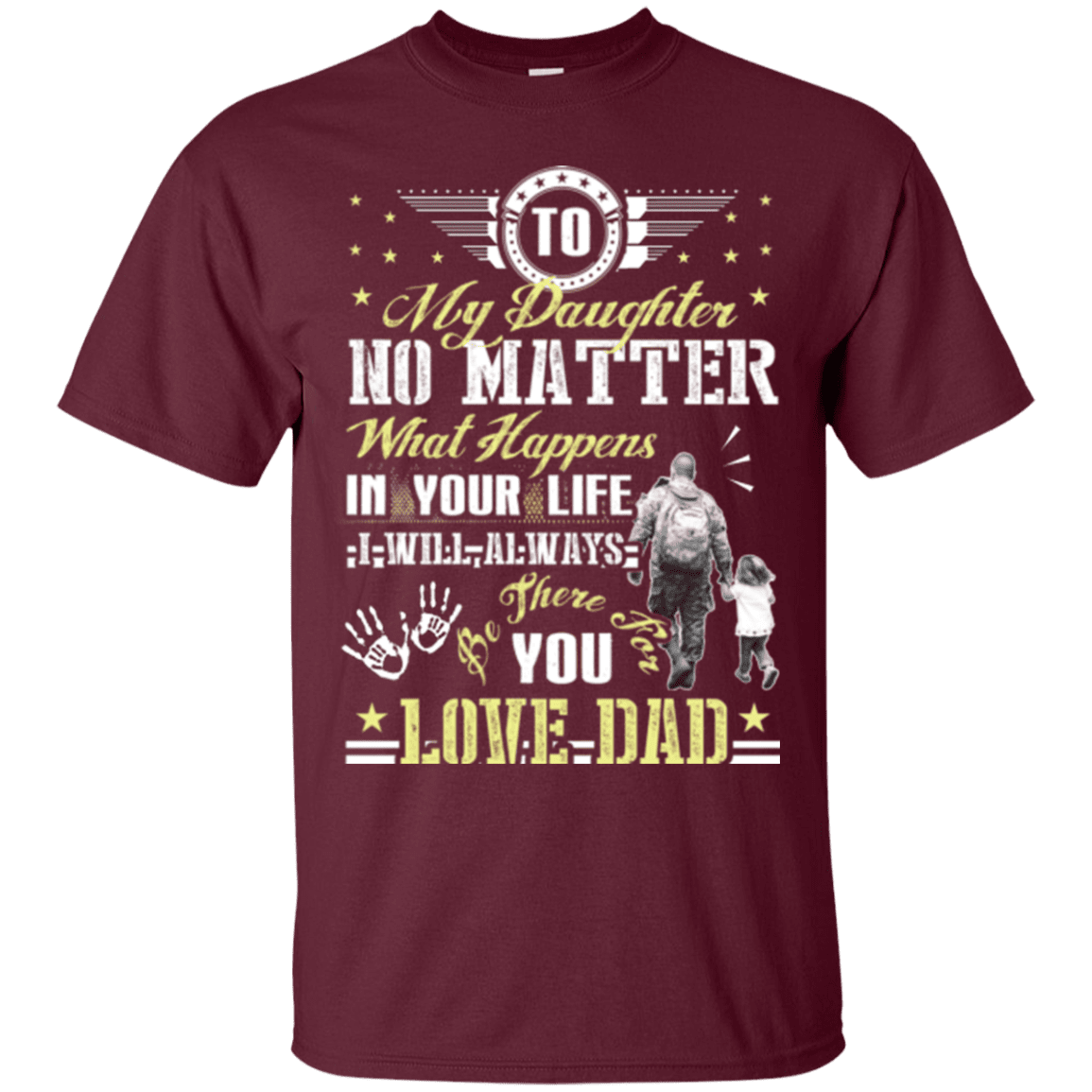 Military T-Shirt "Front"-TShirt-General-Veterans Nation