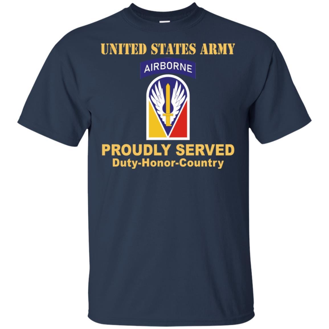 US ARMY CSIB JOINT READINESS TRAINING CENTER- Proudly Served T-Shirt On Front For Men-TShirt-Army-Veterans Nation