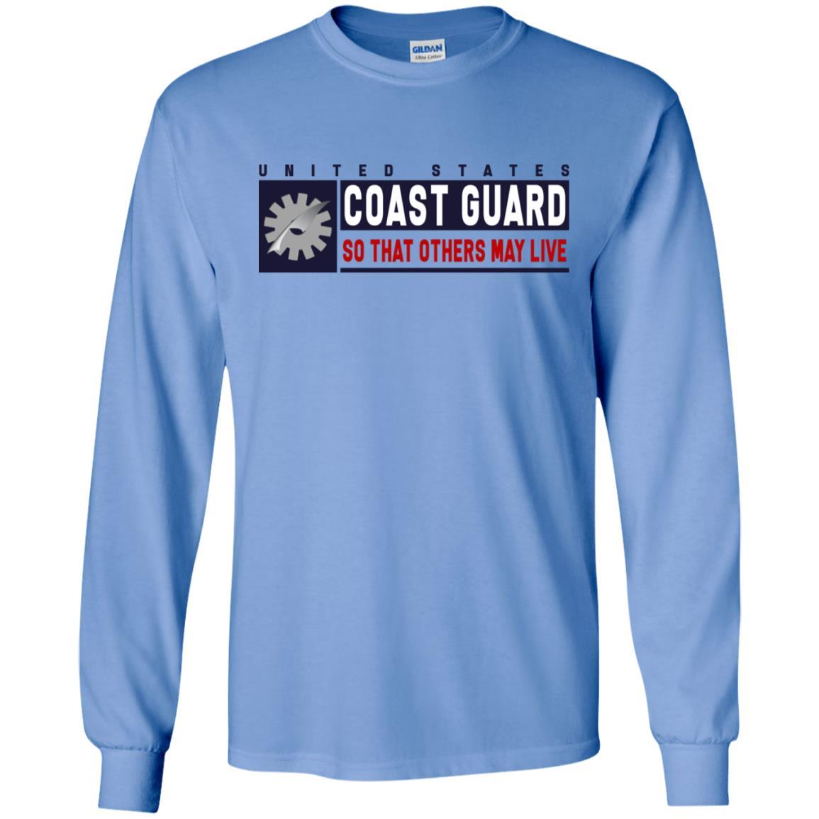 US Coast Guard Data Processing Technician DP Logo- So that others may live Long Sleeve - Pullover Hoodie-TShirt-USCG-Veterans Nation