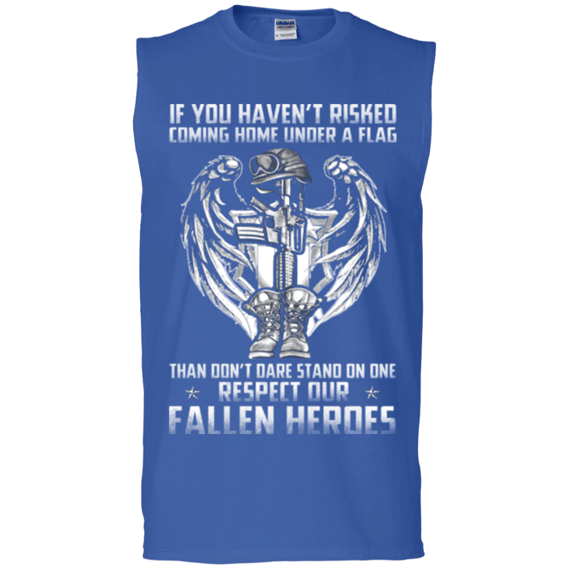 Military T-Shirt "Fallen Heroes"-TShirt-General-Veterans Nation