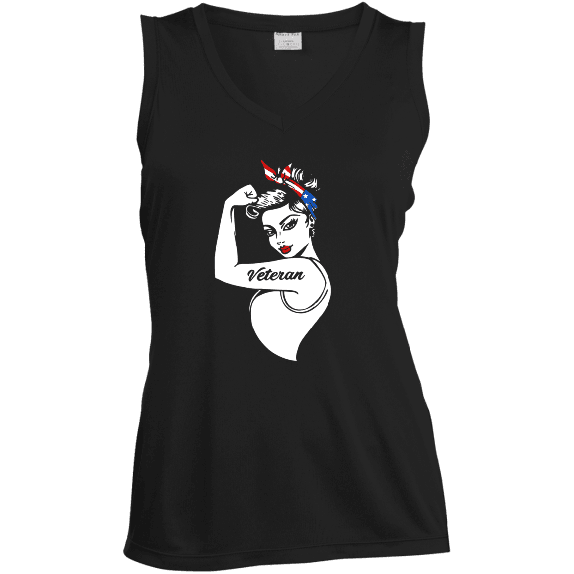 Military T-Shirt "Veteran Girl We Can Do It Women" Front-TShirt-General-Veterans Nation