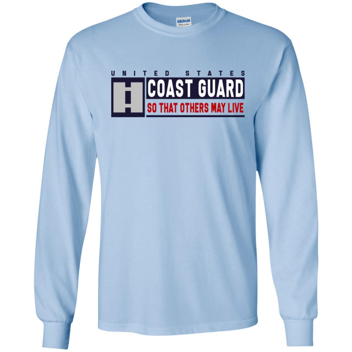 US Coast Guard O-3 Lieutenant O3 LT Junior So That Others May Live Long Sleeve - Pullover Hoodie-TShirt-USCG-Veterans Nation