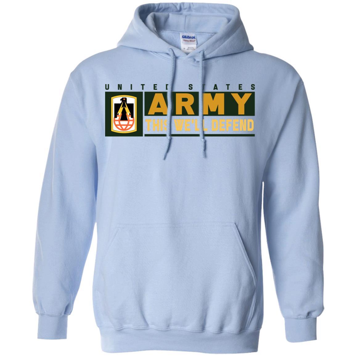 US Army 11TH SIGNAL BRIGADE- This We'll Defend T-Shirt On Front For Men-TShirt-Army-Veterans Nation