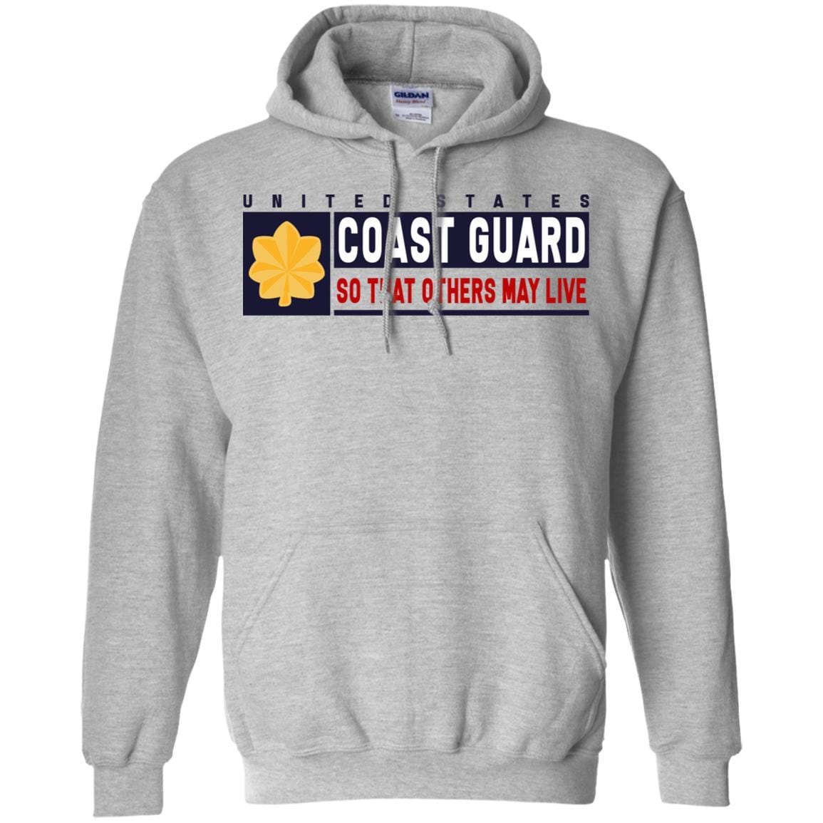 US Coast Guard O-4 Lieutenant Commander O4 LCDR So That Others May Live Long Sleeve - Pullover Hoodie-TShirt-USCG-Veterans Nation