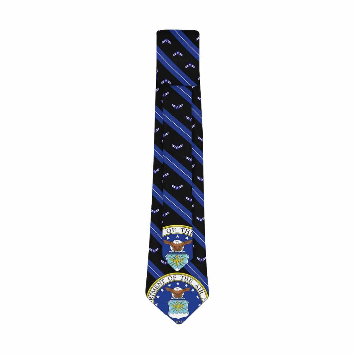 US Air Force E-3 Classic Necktie (Two Sides)-Necktie-USAF-Ranks-Veterans Nation