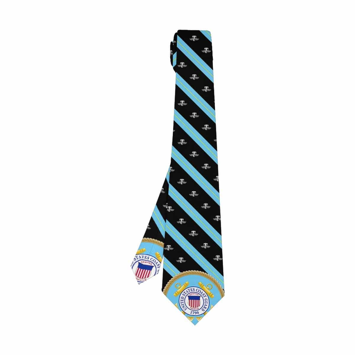 USCG AST Classic Necktie (Two Sides)-Necktie-USCG-Rate-Veterans Nation