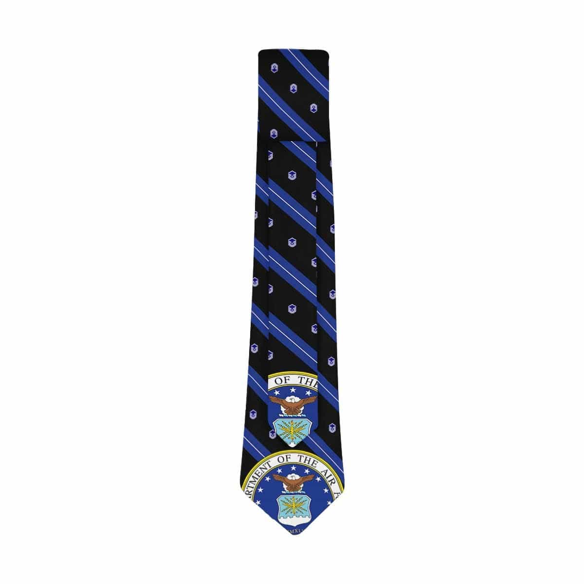 US Air Force E-8 Old Style Classic Necktie (Two Sides)-Necktie-USAF-Ranks-Veterans Nation