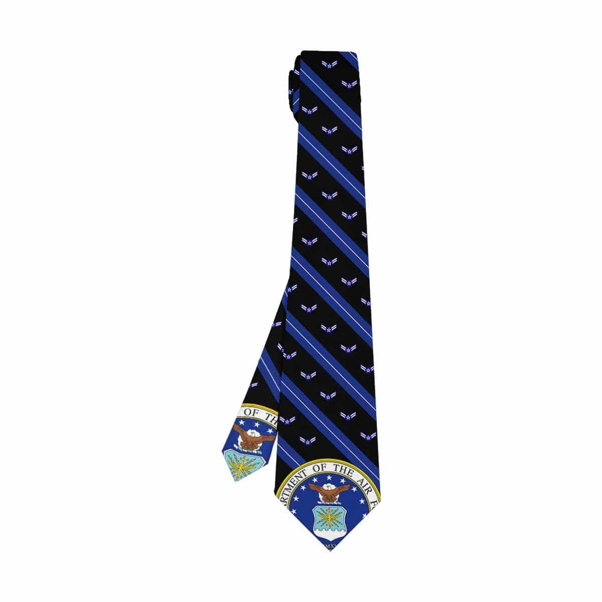 US Air Force E-3 Classic Necktie (Two Sides)-Necktie-USAF-Ranks-Veterans Nation